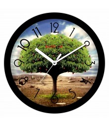Colorful Wooden Designer Analog Wall Clock RC-2012